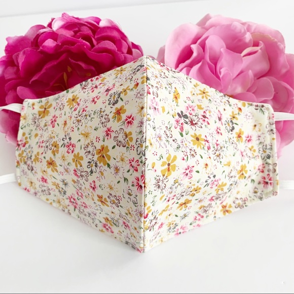 3 for $25 Triple Layer Handmade Face Mask - Picture 2 of 6